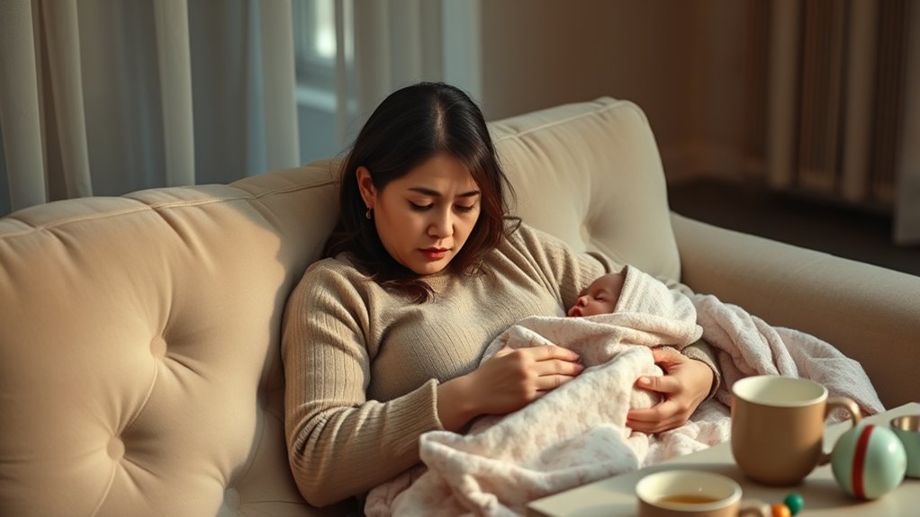 differentiating baby blues and burnout