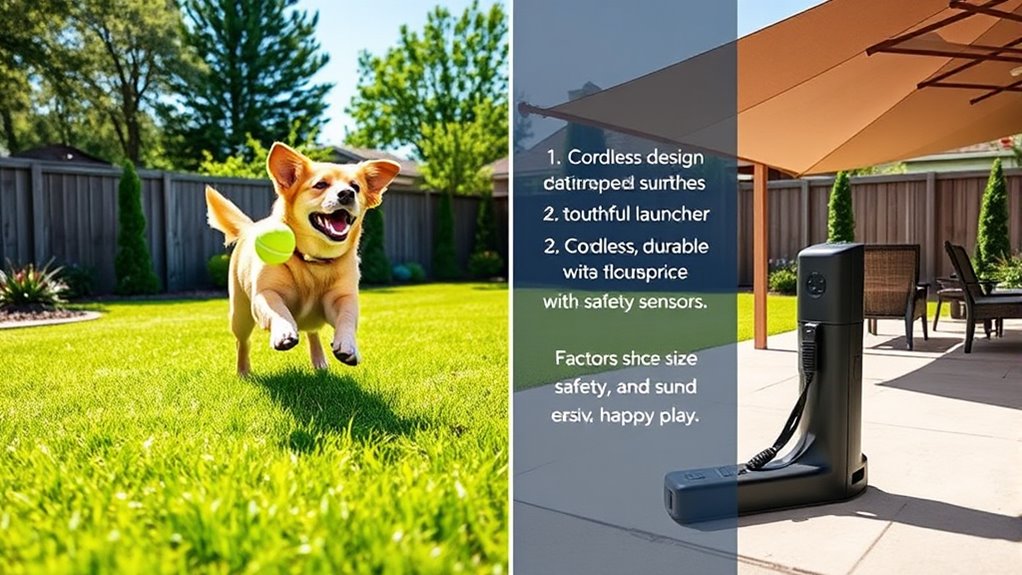 dog toy launcher considerations