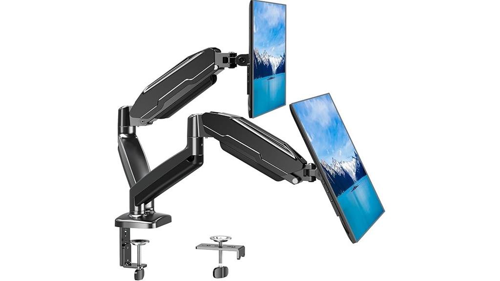 dual monitor mount compatibility
