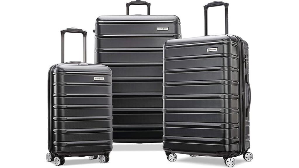 durable hardside travel set