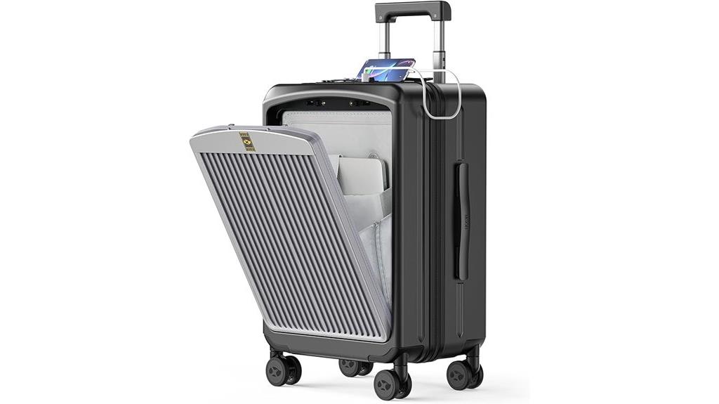 durable tsa lock suitcase
