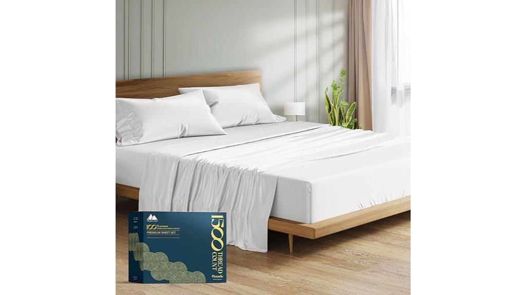 egyptian cotton split king sheets