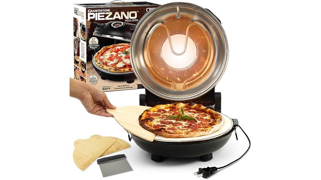 electric 12 inch pizza oven
