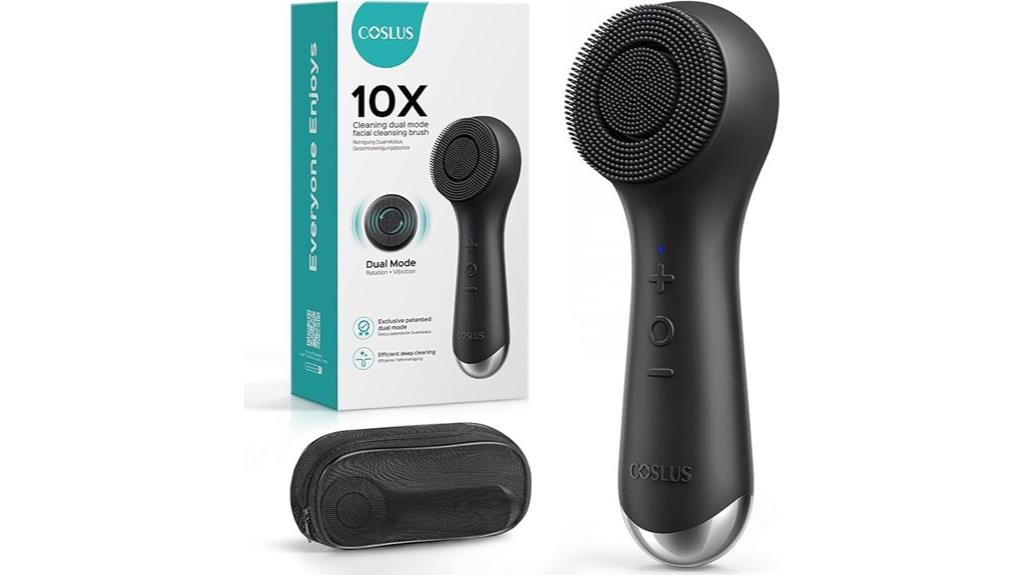 electric silicone face scrubber