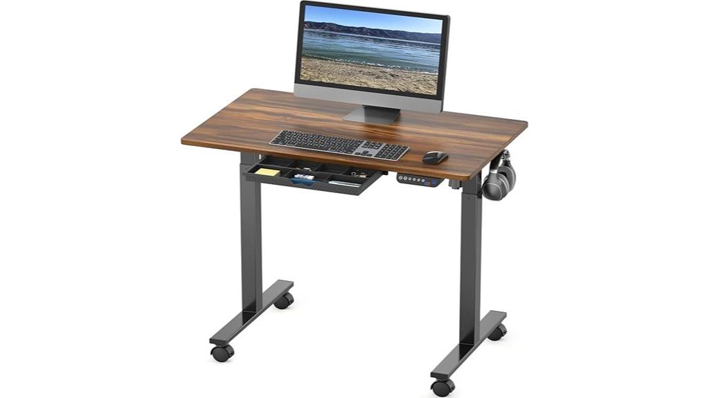 electric sit stand desk