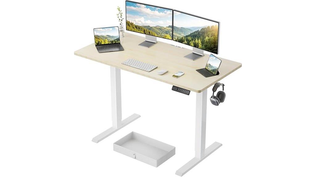 electric sit stand desk