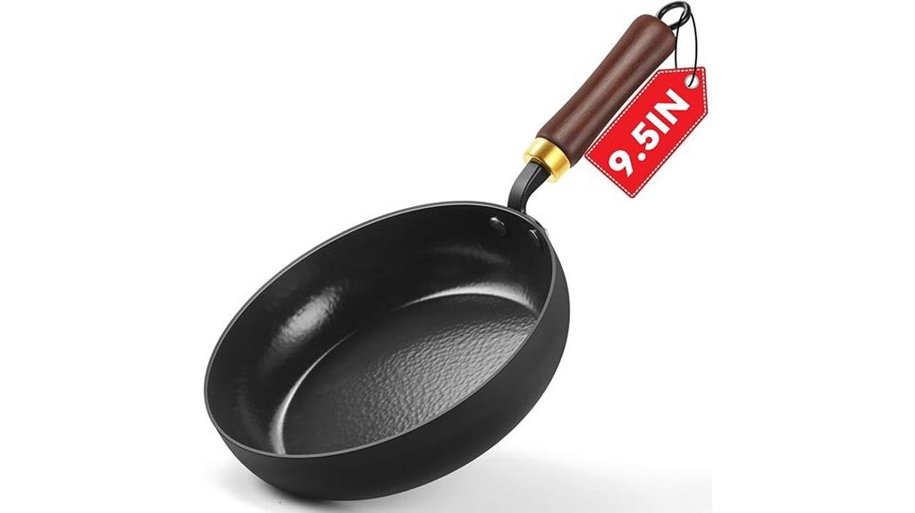 enameled carbon steel skillet