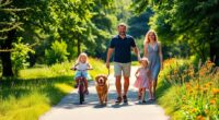 establishing regular family outings
