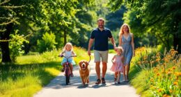 establishing regular family outings