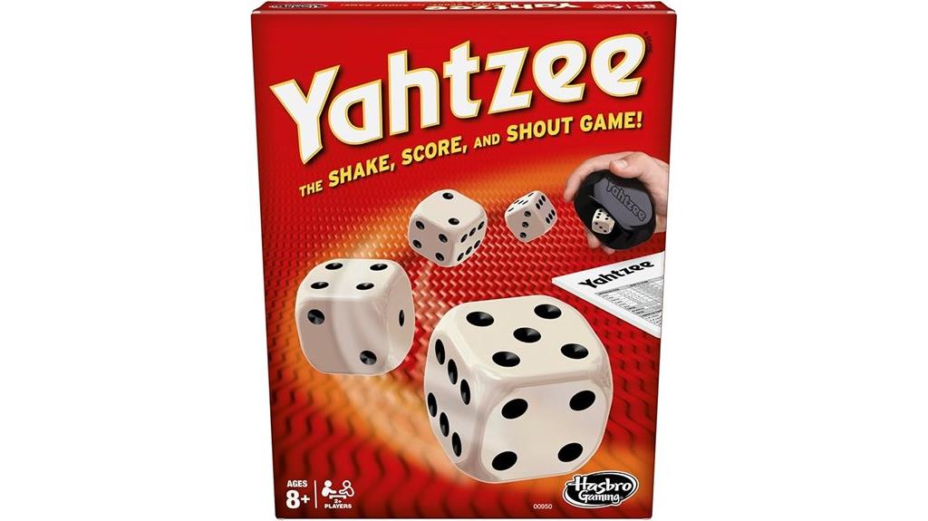 family friendly yahtzee game