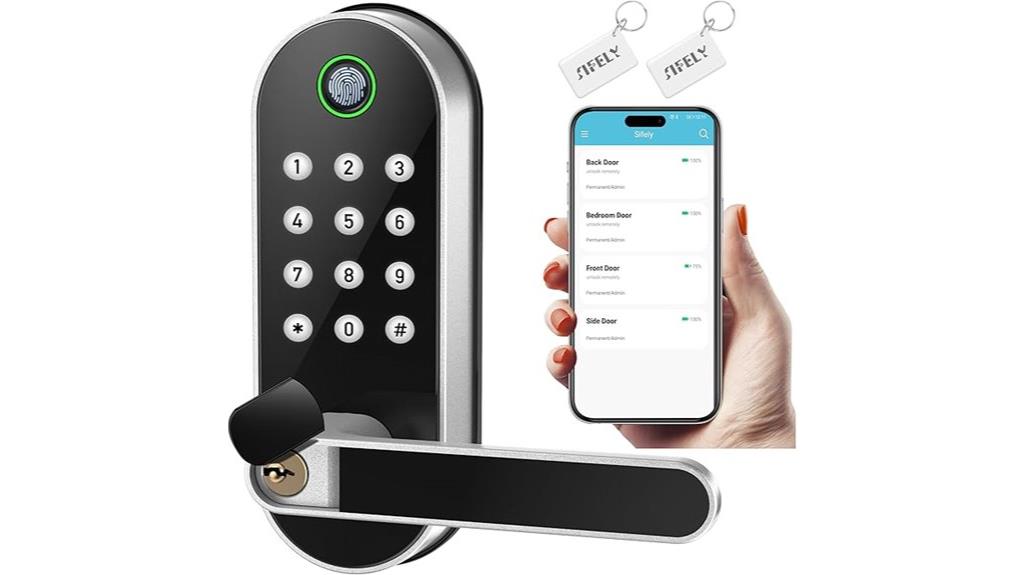 fingerprint keypad lock