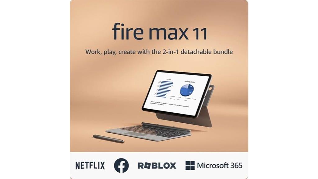 fire max 11 tablet bundle