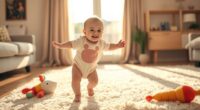 first steps and words