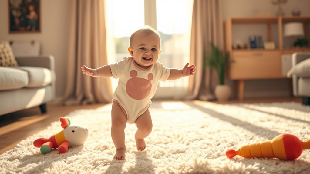 first steps and words
