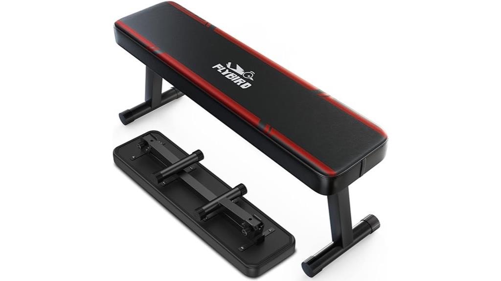 foldable flat weight bench