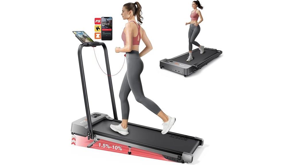 foldable incline walking treadmill