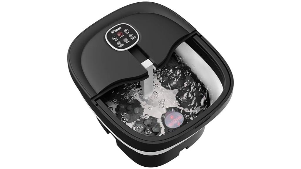 foot spa with heat