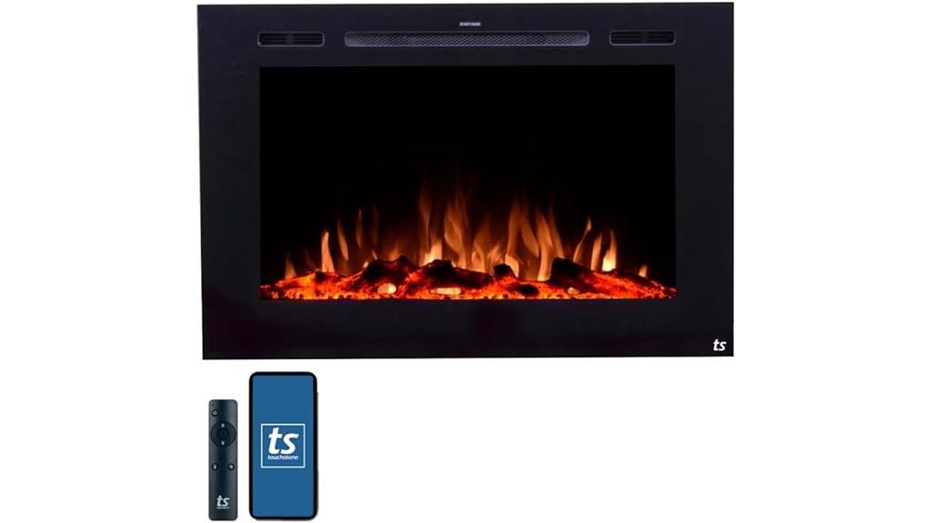 forte 40 recessed fireplace