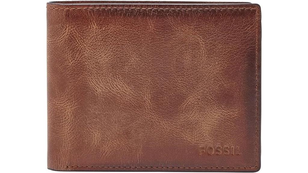 fossil men s rfid wallet