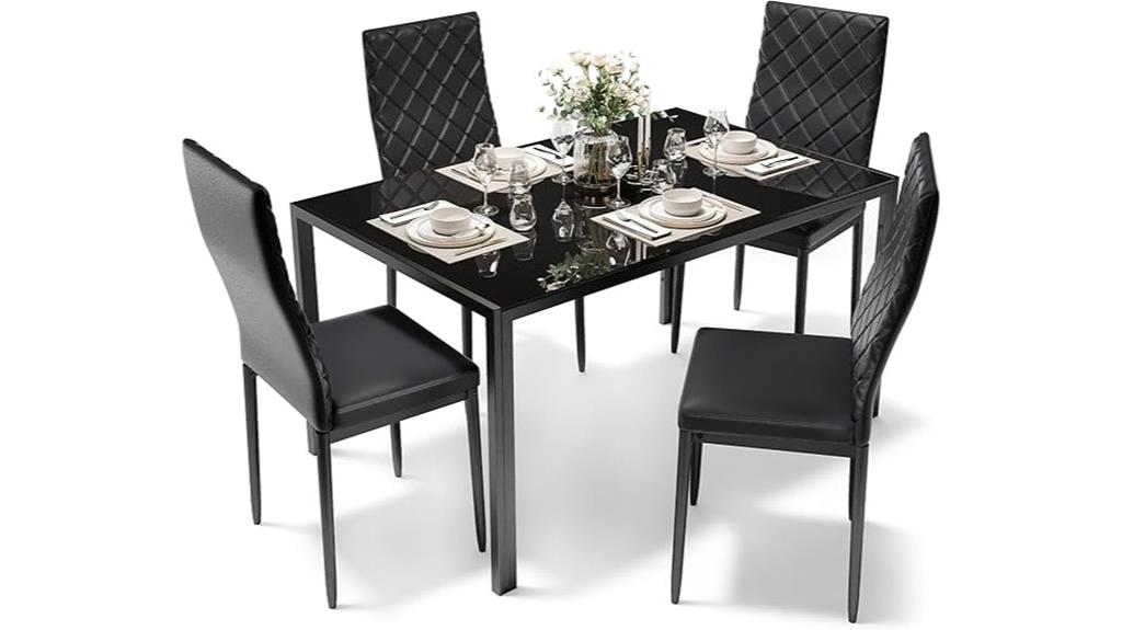four person kitchen dining set