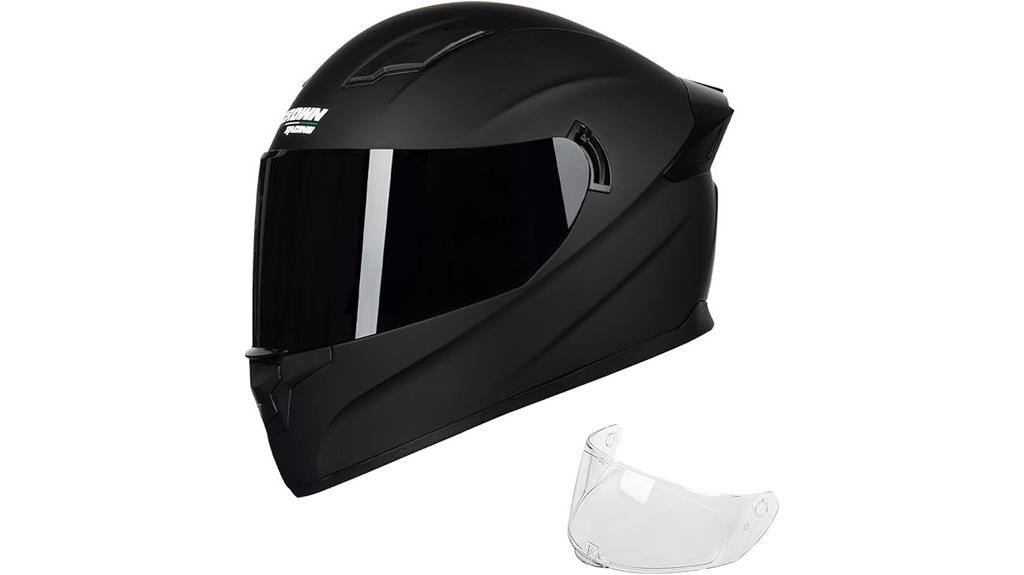 full face motorcycle helmet