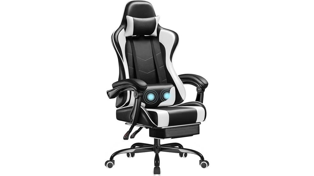 gaming chair with massage