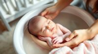 gentle first week bathing