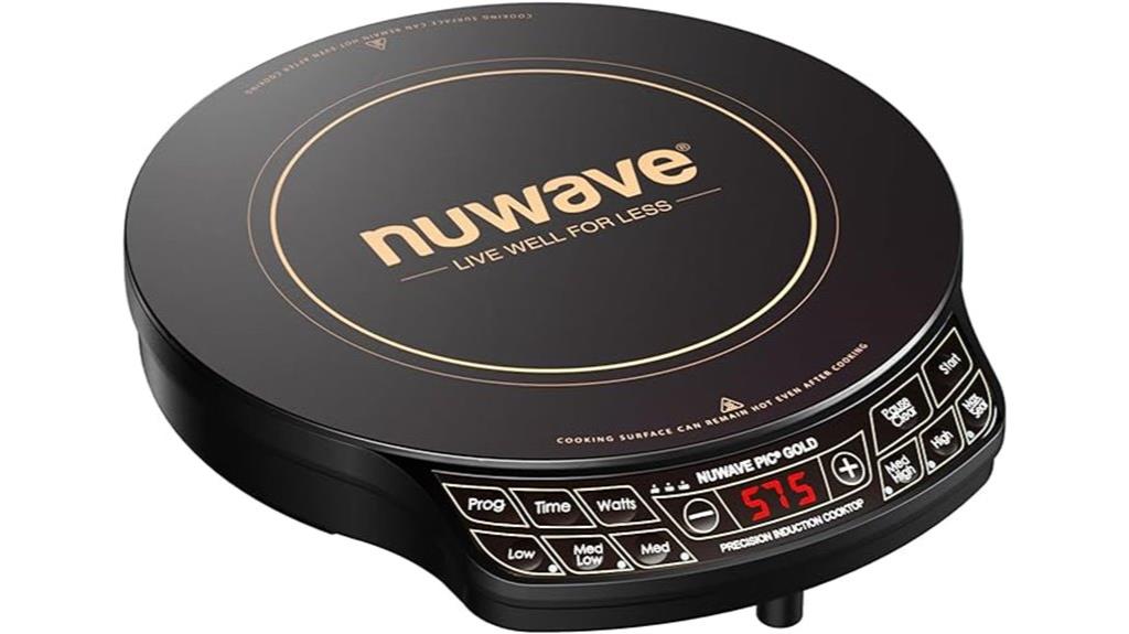 gold 12 inch induction cooktop