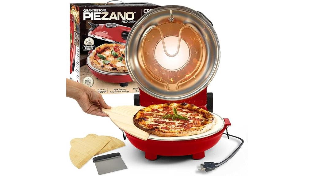 granitestone 12 inch pizza oven