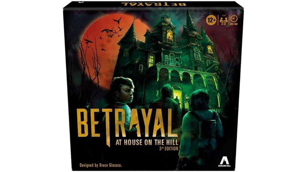 haunted house betrayal game