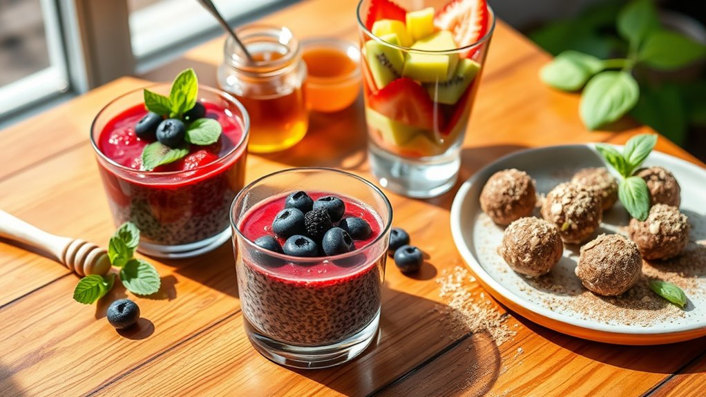 healthy no sugar dessert toppings