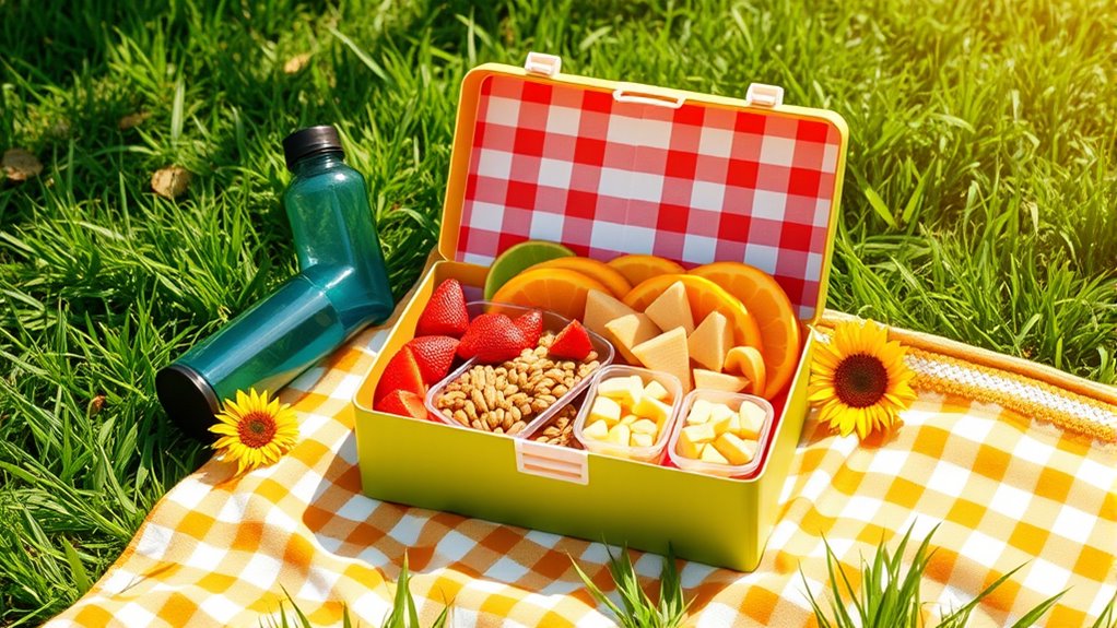 healthy portable outdoor snacks