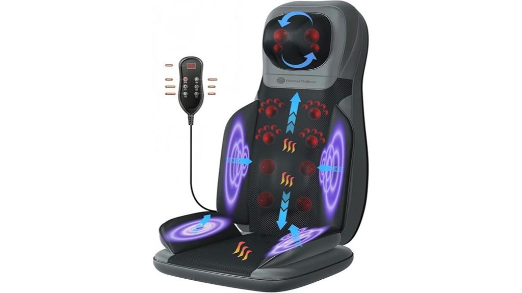 heated full back shiatsu