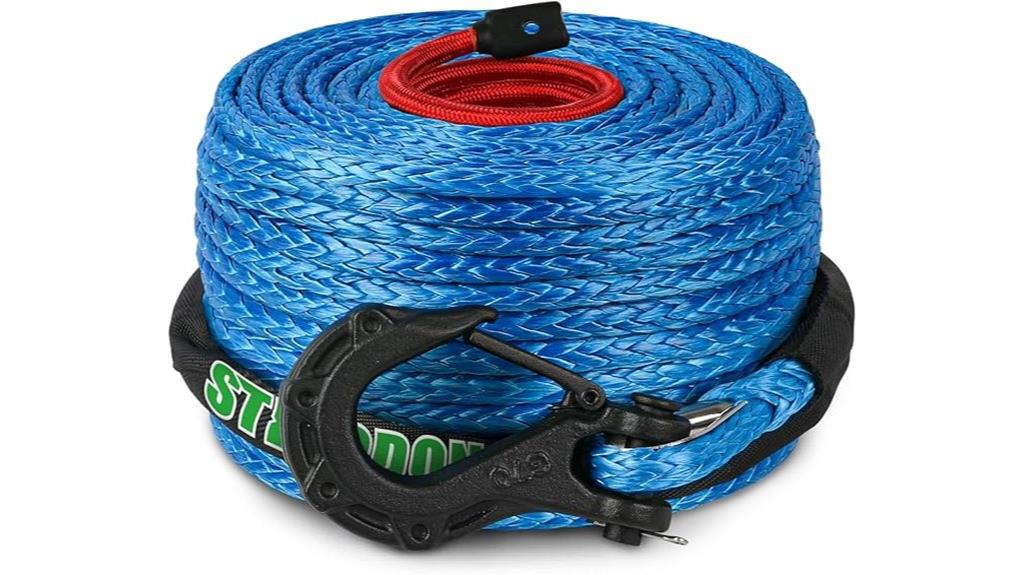 heavy duty synthetic winch rope