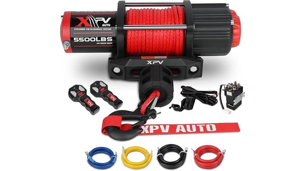 heavy duty waterproof wireless winch
