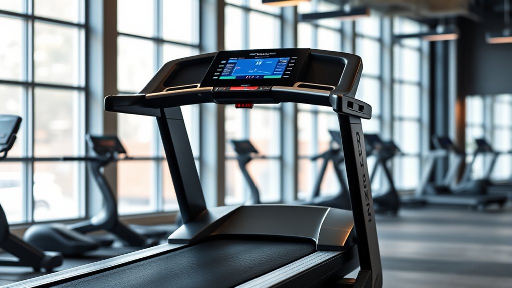 high end treadmill features