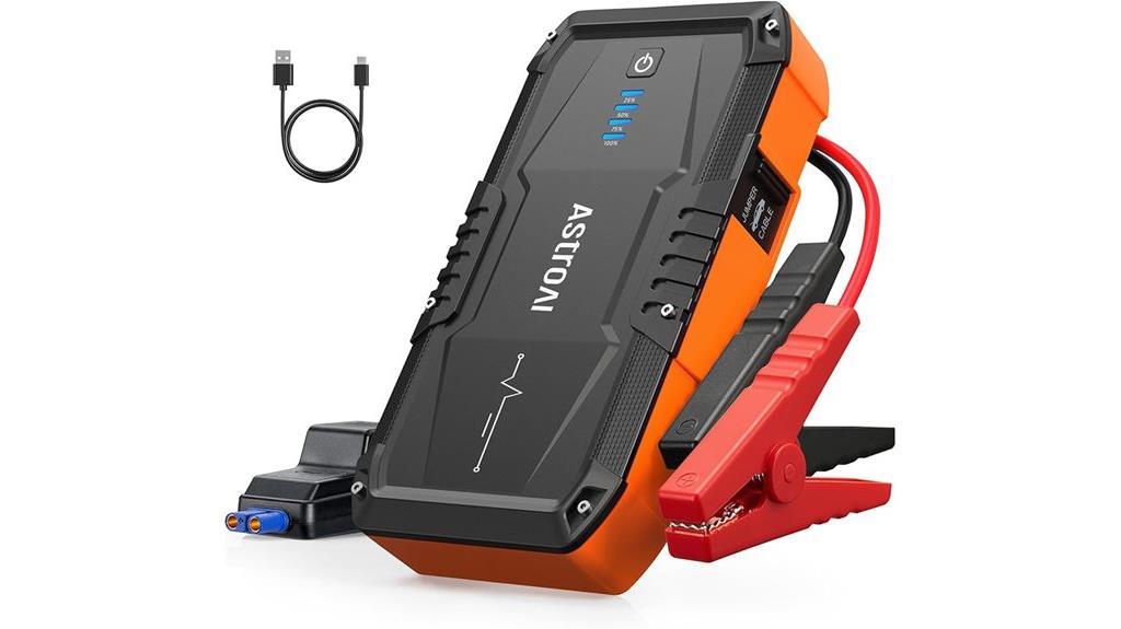 high performance car jump starter