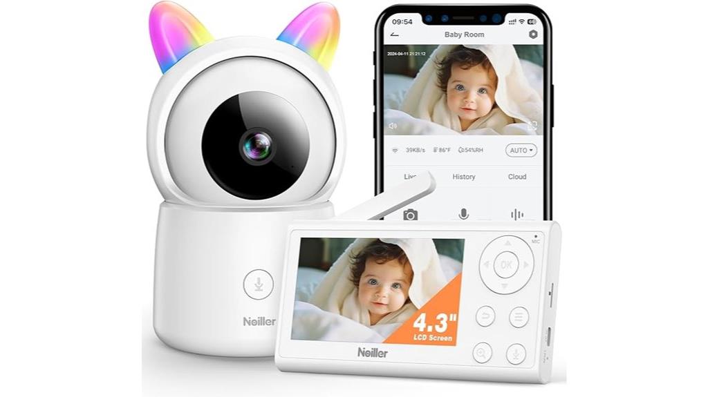 high resolution wireless baby monitor