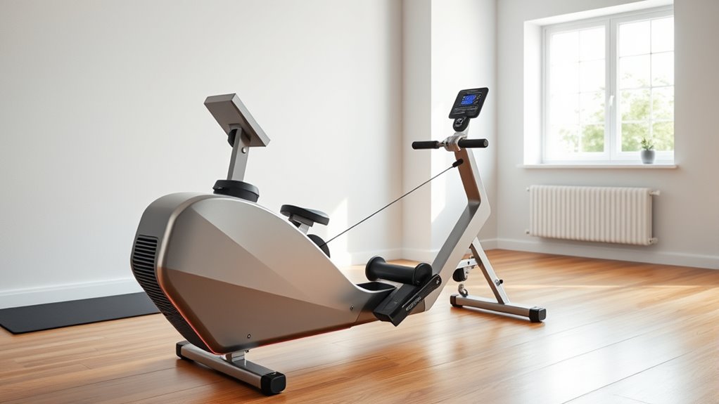 home gym rowing machine considerations