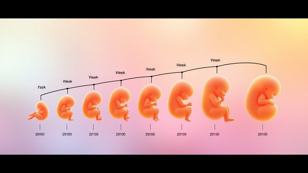 hormonal changes support fetal development