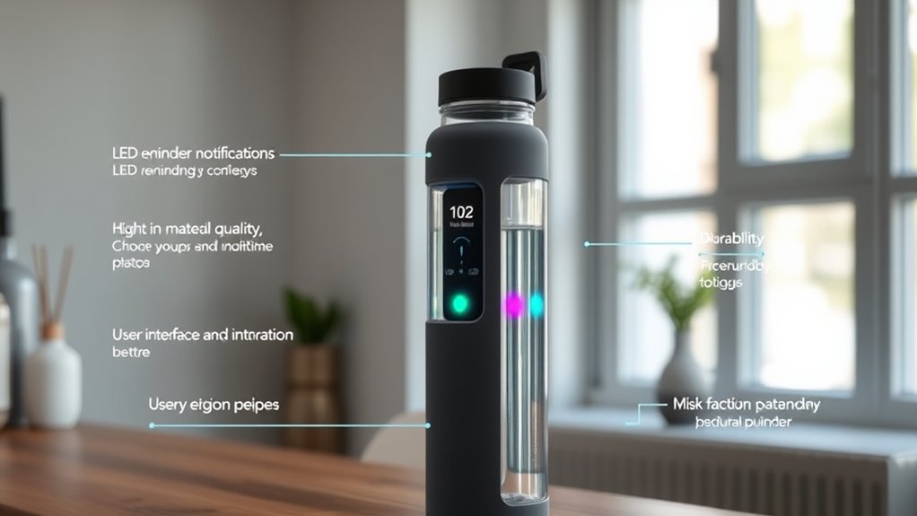 hydration tracking and durability