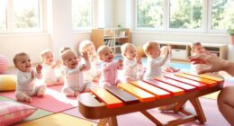 infants engage through music
