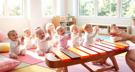 infants engage through music