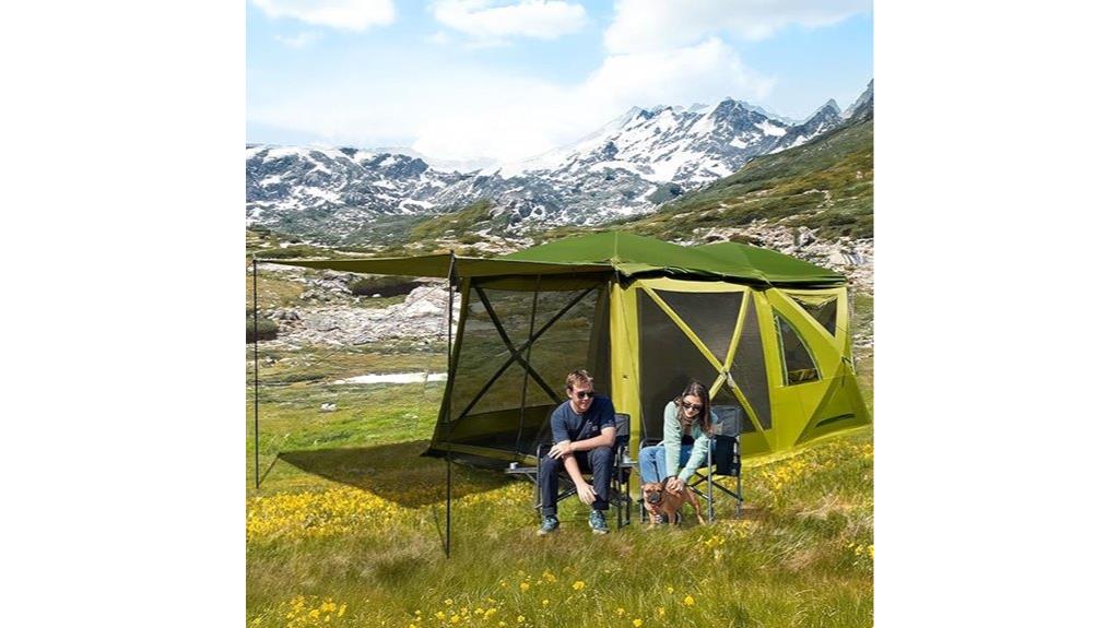 instant cabin tent sizes