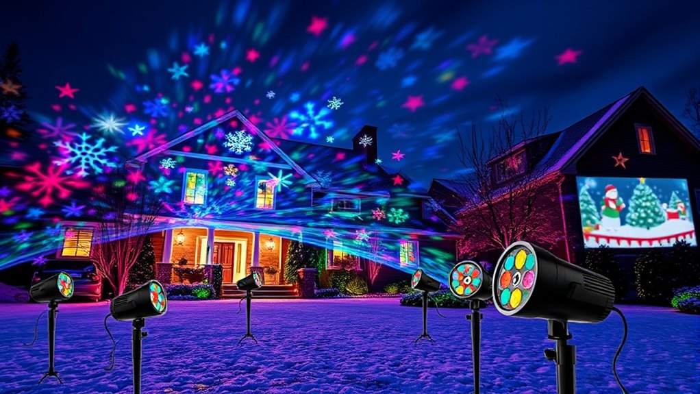 key factors for outdoor projectors