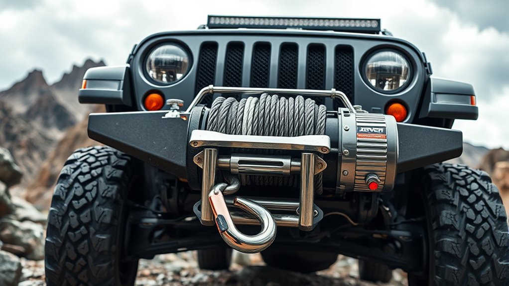 key off road winch factors