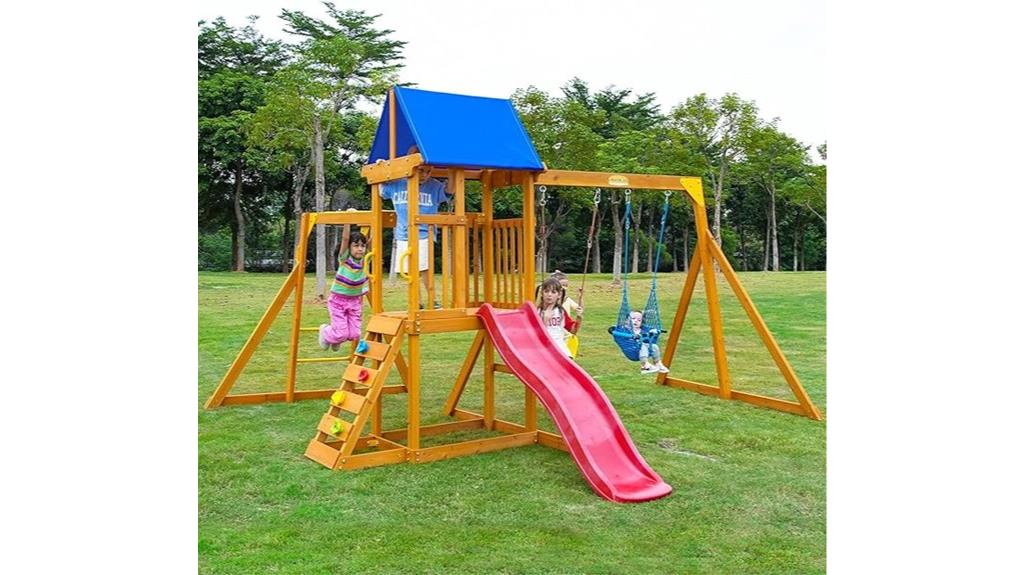 kids outdoor playset