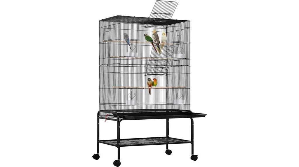 large bird cage for small