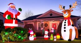 large holiday inflatable decorations