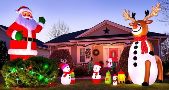 large holiday inflatable decorations